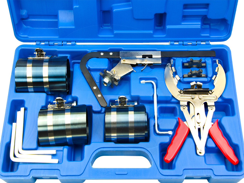 VAP-autoparts Piston Ring Service Tool Set - Engine Ratchet, Expander, Compressor